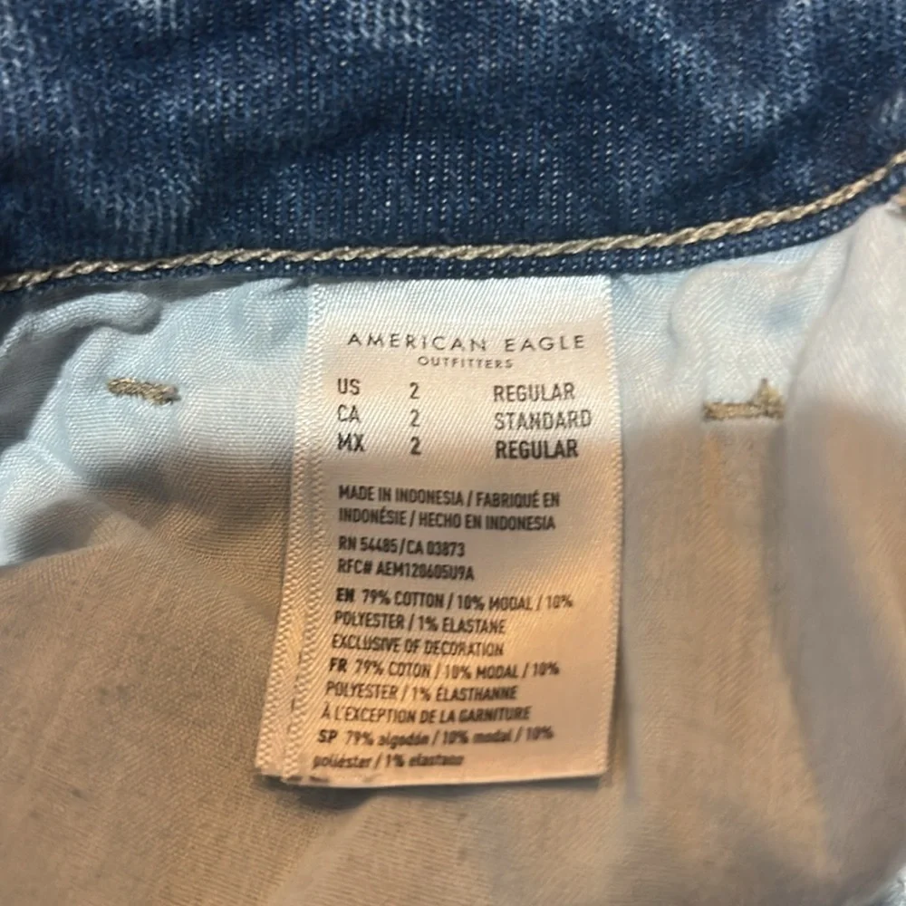 American eagle mom jeans size 2 regular - Picture 11 of 13